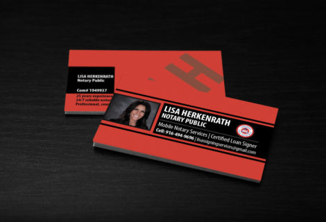 Lisa Herkenrath – Business Cards